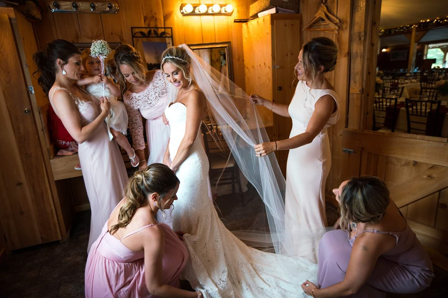 Elegant wedding celebration moment 2